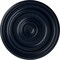 Ekena Millwork Kepler Traditional Medallion (For Canopies up to 2 5/8"), 11 7/8"OD x 1 1/4"P, Midnight Dream CM12KPMDF - alternate 1